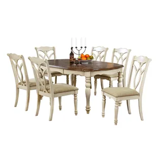 SÖÖGILAUAKOMPLEKT LILY, LAUD JA 6 TOOLI