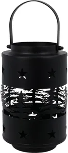 LATERN RAUD 145X125X205MM MUST