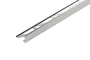 PLAADILIIST CEZAR L-PROFIIL ALUM. 8X18X2500MM ANOD. LÄIKIV HÕBE