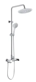 ÜLADUŠI KOMPLEKT RUBINETA OLO+ULTRA-10 KROOM