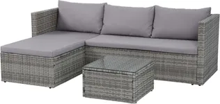 AIAMÖÖBLIKOMPLEKT 2-OSALINE NURGADIIVAN+LAUD