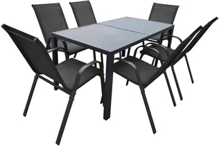 AIAMÖÖBLIKOMPLEKT 7-OSALINE METALL