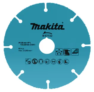 LÕIKEKETAS MAKITA 125MM B-57722 VOLFRAMKARBIID KATTEGA