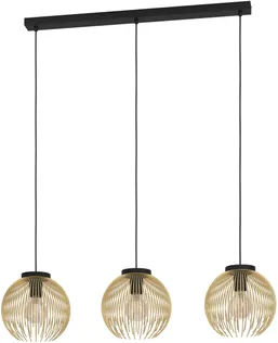 RIPPVALGUSTI EGLO VENEZUELA E27 3X40W MUST/KULDNE