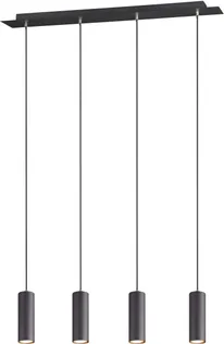 RIPPVALGUSTI TRIO MARLEY 4XGU10 75CM MATT MUST