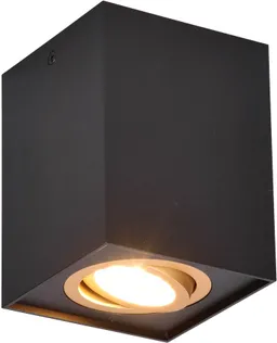 LAEVALGUSTI TRIO BISCUIT GU10 MUST/KULDNE