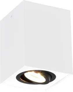 LAEVALGUSTI TRIO BISCUIT GU10 MUST/VALGE