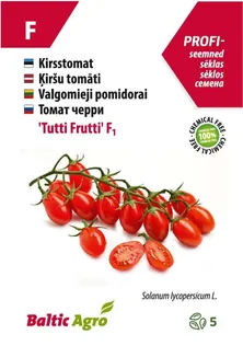 KIRSSTOMAT BALTIC AGRO "TUTTI FRUTTI" F1, 5 SEEMET