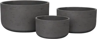 ÜMBRISPOTT RO CEMENT 53X53X30CM MUST