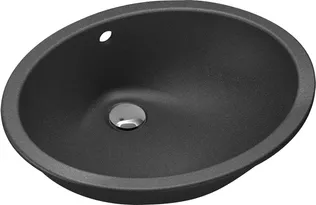 VANNITOAVALAMU TURTL 155MM 436X359MM GRANIIT MUST