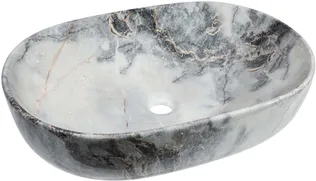 VALAMU INVENA KORFU 60X42CM PINNAPEALNE OVAALNE VALGE/SININE-HALL