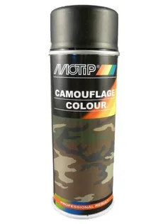 MASKEERIMISVÄRV MOTIP CAMOUFLAGE RAL 9021 MUST 400ML