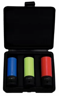 LÖÖKPADRUNITE KOMPLEKT KS TOOLS ALUMIINIUMVELGEDE 1/2", 3 OSA