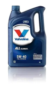MOOTORIÕLI VALVOLINE ALL CLIMATE C3 5W40 5L