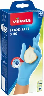 NITRIILKINDAD VILEDA FOOD SAFE M/L 40TK