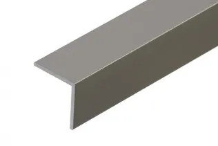 ALUMIINIUM L-PROFIIL CEZAR 20X20X1,5X2000MM ANOD.CHAMPAGNE