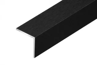 ALUMIINIUM L-PROFIIL CEZAR 20X20X1,5X2500MM ANOD.HARJATUD MUST