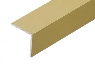 ALUMIINIUM L-PROFIIL CEZAR 25X25X2X1000MM ANOD.KULDNE