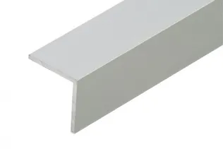 ALUMIINIUM L-PROFIIL CEZAR 25X25X2X2000MM ANOD.HÕBEDANE