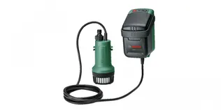 VEEPUMP BOSCH GARDENPUMP 18V-2000, ILMA AKU JA LAADIJATA