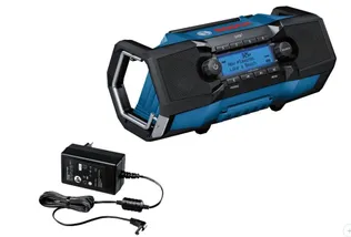RAADIO BOSCH GPB 18V-2 SC, ILMA AKU JA LAADIJATA