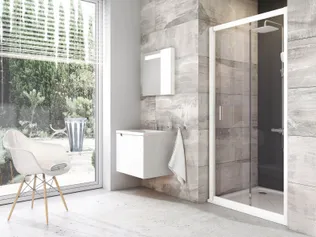 DUŠIUKS RAVAK BLIX BLDP2-100, 100X190CM, VALGE