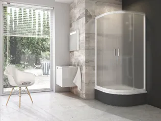 DUŠINURK RAVAK BLIX BLCP4-90, 90X175CM VALGE, MATT