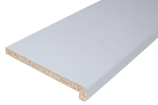 AKNALAUD LAMINEERITUD PUITPLASTPLAAT P2 18X1650X250MM NINAGA VALGE