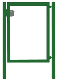 JALGVÄRAVA RAAM LOCINOX LUKUGA 1950X1000MM RAL6005 ZN