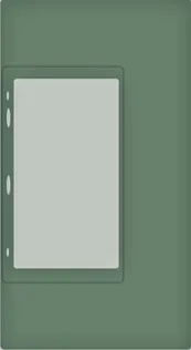 LOCINOX LUKU RAAM VÄRAVARAAMILE RAL6005