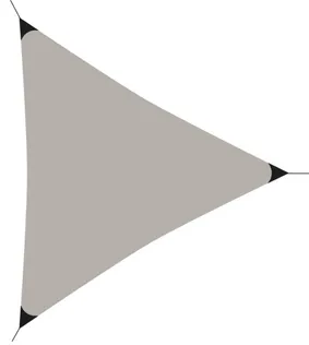 PÄIKESEVARI KOLMNURKNE TAUP 360X360X360CM