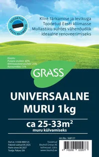 UNIVERSAALNE MURUSEEMNE SEGU GRASS 1KG