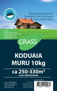 KODUAIA MURUSEGU GRASS 10KG