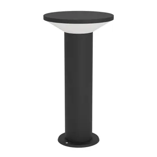 VÄLISVALGUSTI EGLO RIGOSA VÄIKE POST IP44 MUST/VALGE