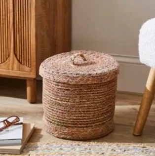 PUNUTUD KORV KAANEGA L 28X25CM