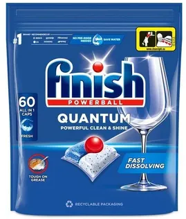 NÕUDEPESUMASINA KAPSLID FINISH QUANTUM 60TK