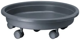 LILLEPOTI ALUS FORM-PLASTIC AFRO 26 RATASTEGA ANTRATSIIT