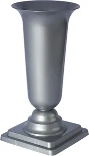 HAUAVAAS FORM-PLASTIC DAMA 13X26,7CM MUST HÕBE