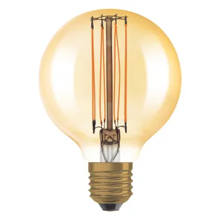 LED LAMP OSRAM VINTAGE GLOBE 80 5,8W E27 470LM 2200K KULDNE