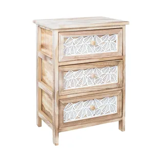 KUMMUT KASEKE 3-SAHTLIGA 40X29X58CM, NATURAALNE