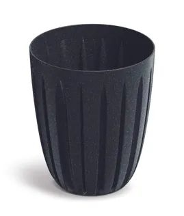 LILLEPOTT PROSPERPLAST WARIO ECO WOOD Ø13,7CM ANTRATSIIT