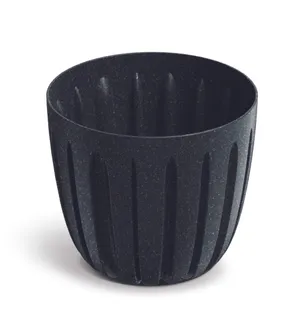 LILLEPOTT PROSPERPLAST WARIO ECO WOOD Ø13,8CM ANTRATSIIT