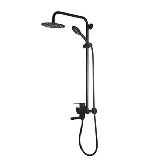 ÜLADUŠI KOMPLEKT AQUALINE STEEL SEGISTIGA MUST