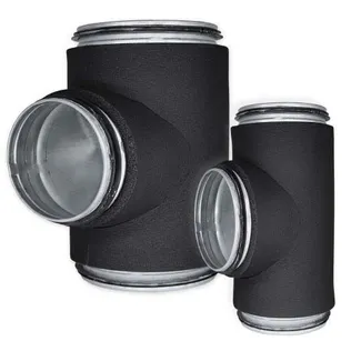 T-HARU EUROPLAST EELISOLEERITUD METALLIST Ø125-Ø125MM TIHENDIGA