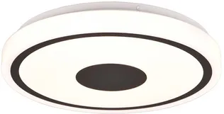 PLAFOON LED TRIO BUNDA 34CM MATT 16W MUST