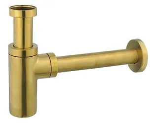 PUDELSIFOON IBO 1 1/4" - 32MM, MESSING, HARJATUD KULD