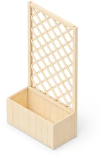 LILLEKAST UPYARD VÕREGA 80X40X160CM NATURAALNE