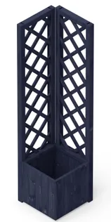 LILLEKAST UPYARD VÕREGA 40X40X160CM MUST