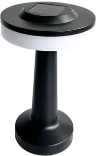 LAUALAMP SOLAR 19,5CM MUST