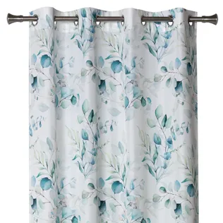 KARDIN SPLENDID ALPINA 140X260CM SININE/VALGE RÕNGASTEGA